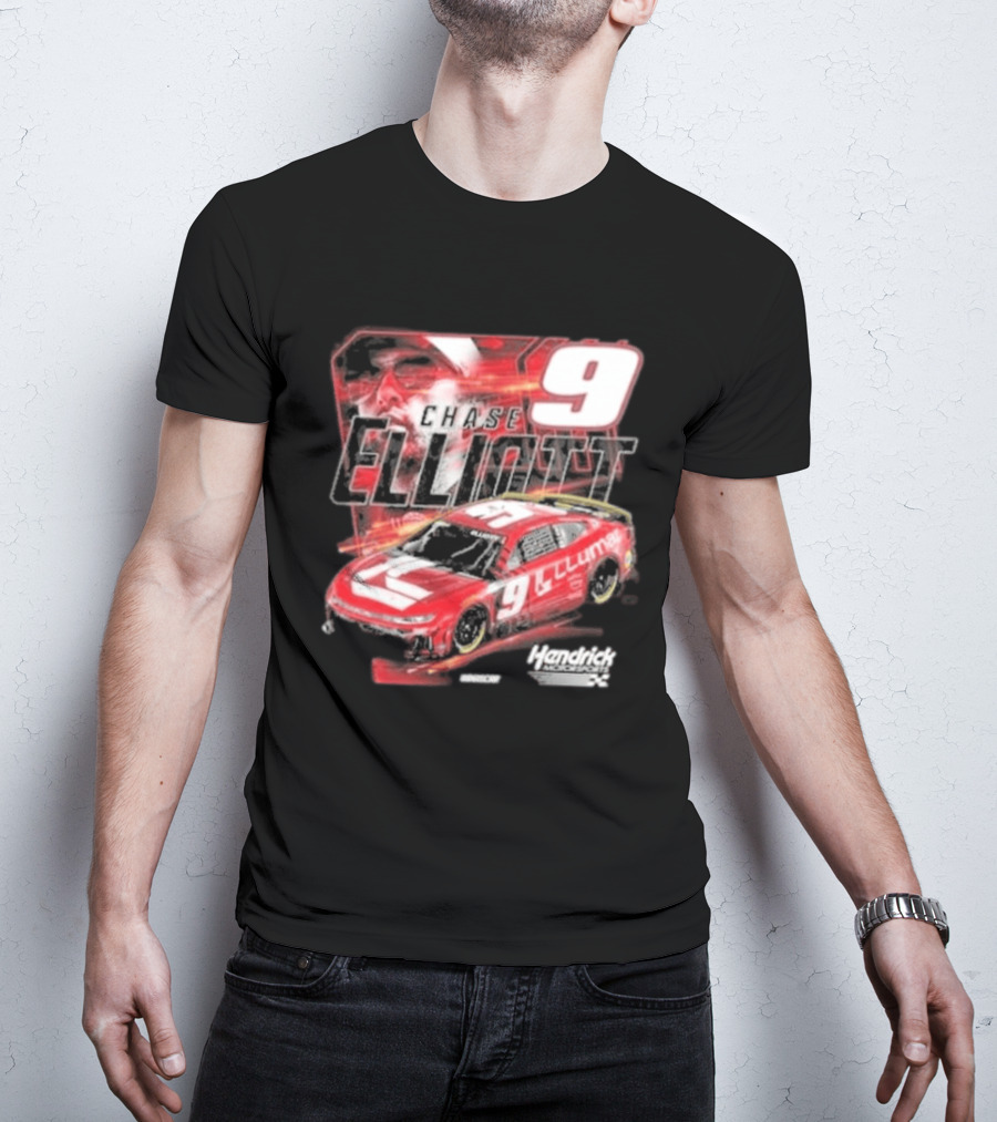 Hendrick Motorsports Chase Elliott #9 Llumar Racing Car T-Shirt