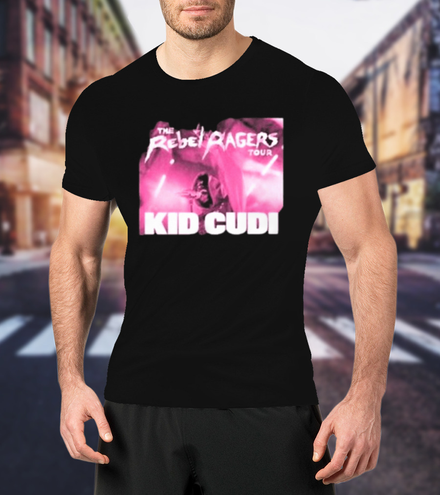 Kid Cudi 2026 The Rebel Ragers Tour Dates T-Shirt