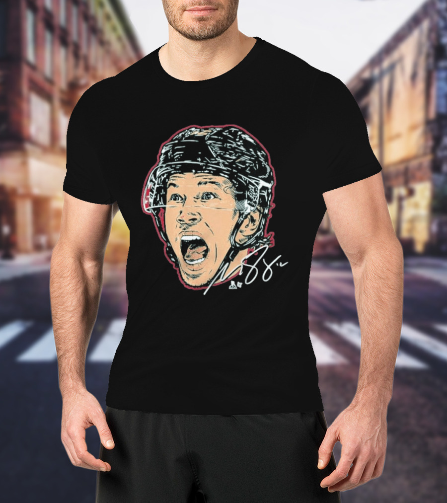 Matt Boldy 12 Swag Head Hockey Player Autograph T-Shirt