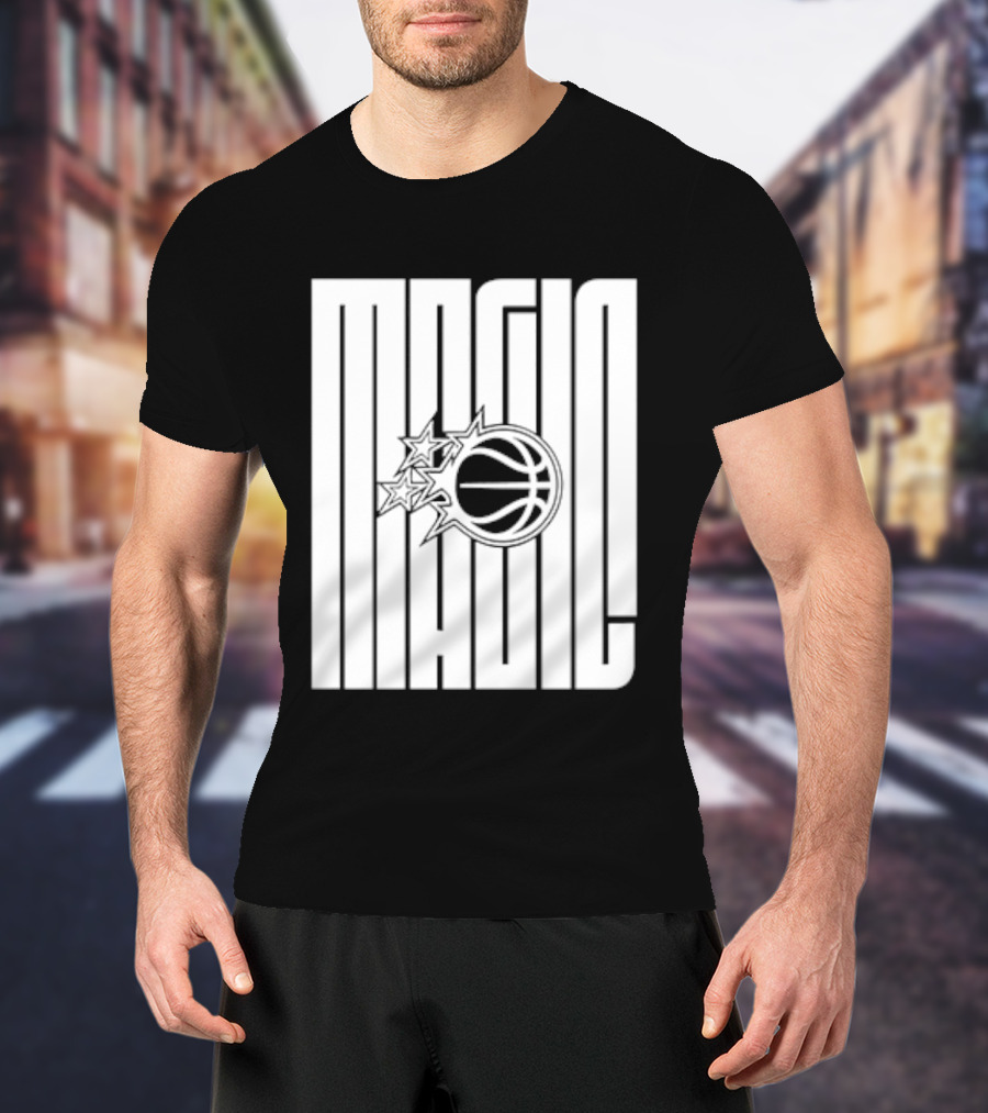 Orlando Magic Basketball Team Logo NBA Merchandise T-Shirt