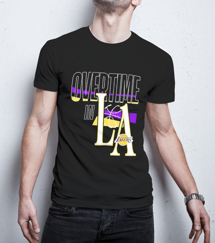 Overtime In LA Lakers Basketball T-Shirt