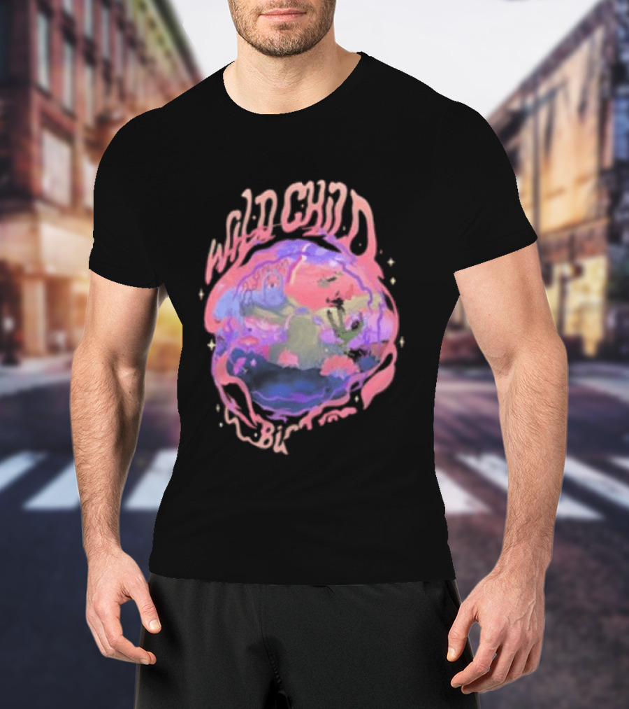Big Wild Universe 2025 Tour Psychedelic Earth T-Shirt