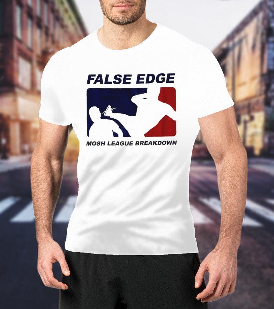 False Edge Mosh League Breakdown Silhouette Action T-Shirt