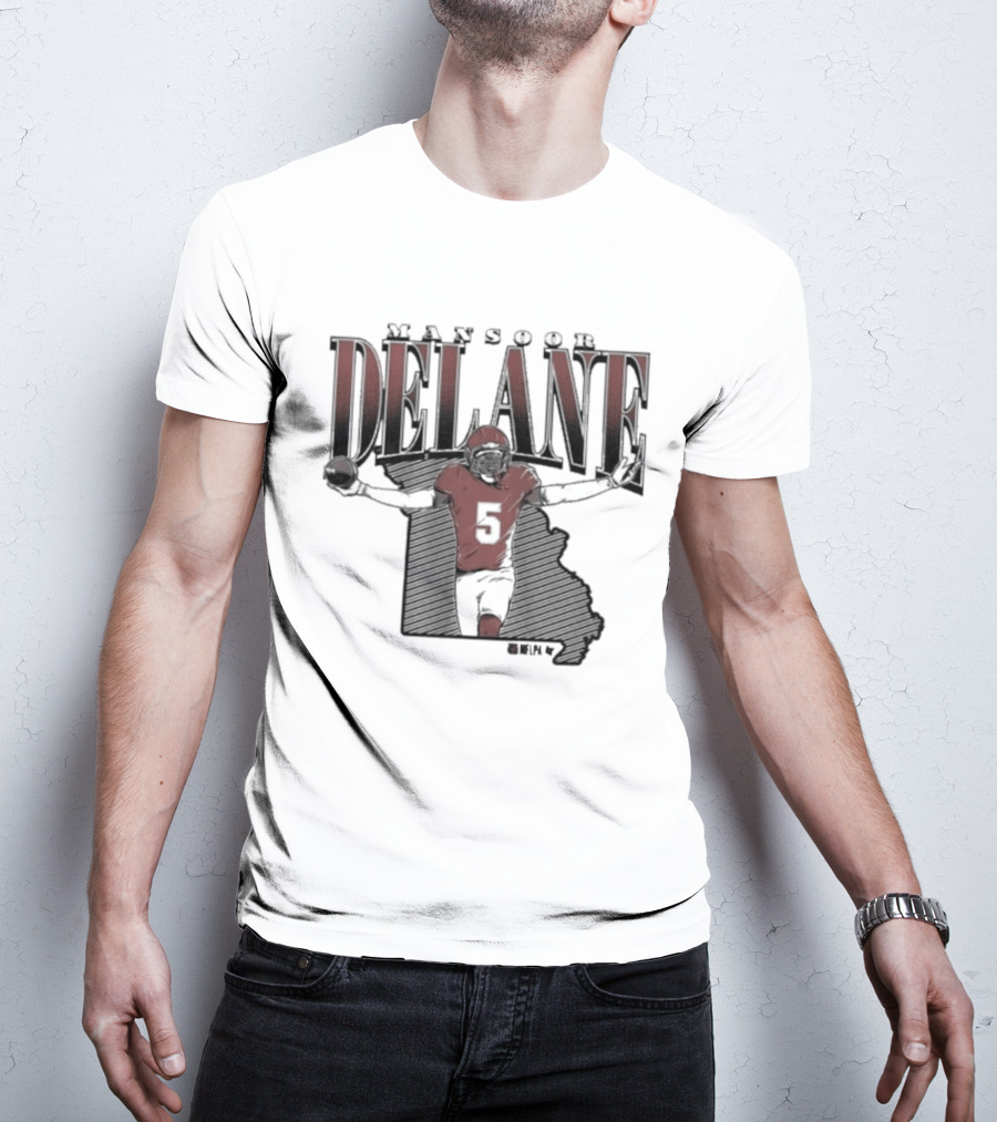 Mansoor Delane 5 Kansas City Chiefs Star Remix T-Shirt