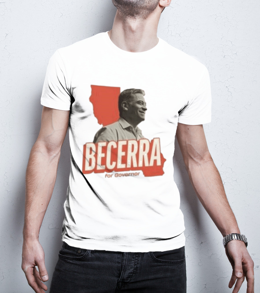 Becerra For Governor Xavier Becerra Election Photo T-Shirt