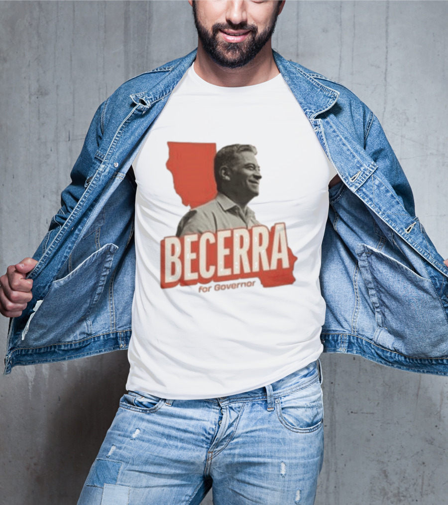 Becerra For Governor Xavier Becerra Election Photo T-Shirt