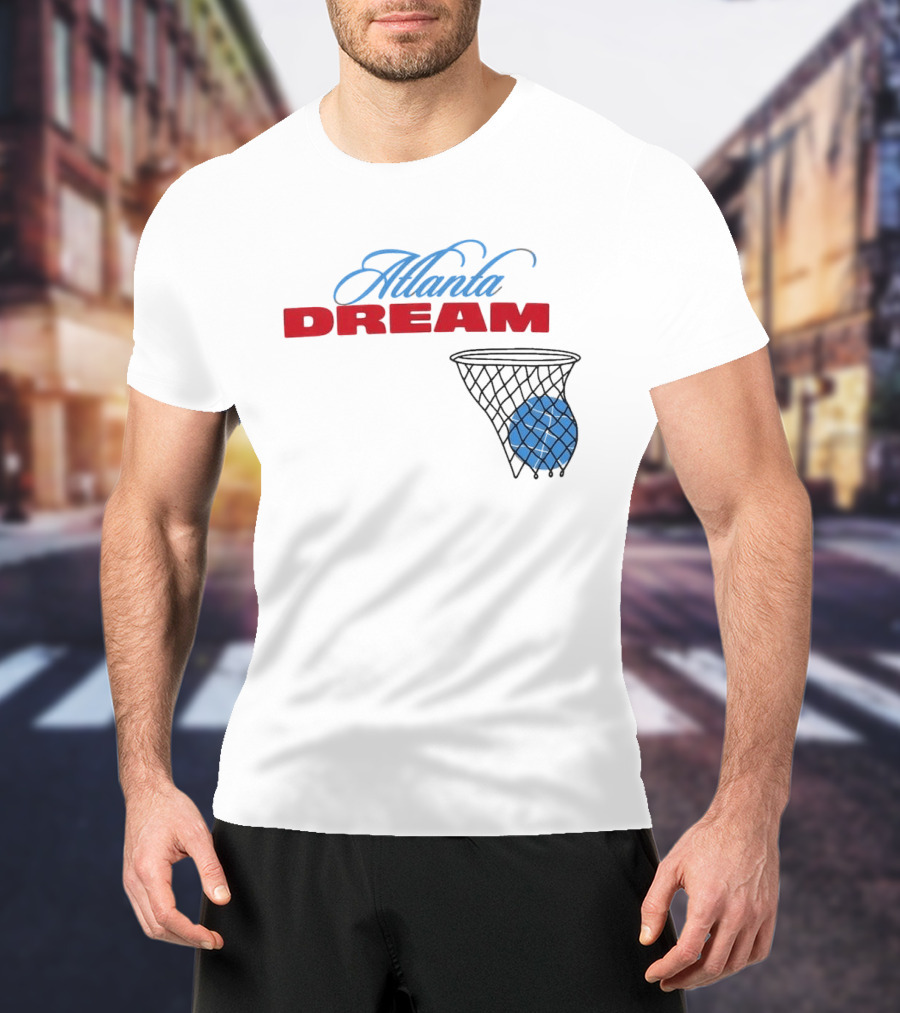 Atlanta Dream Basketball Net T-Shirt