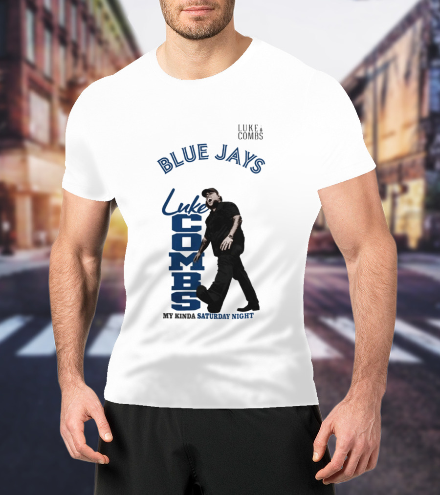Blue Jays Luke Combs Saturday Night Toronto 2026 Tour Concert T-Shirt