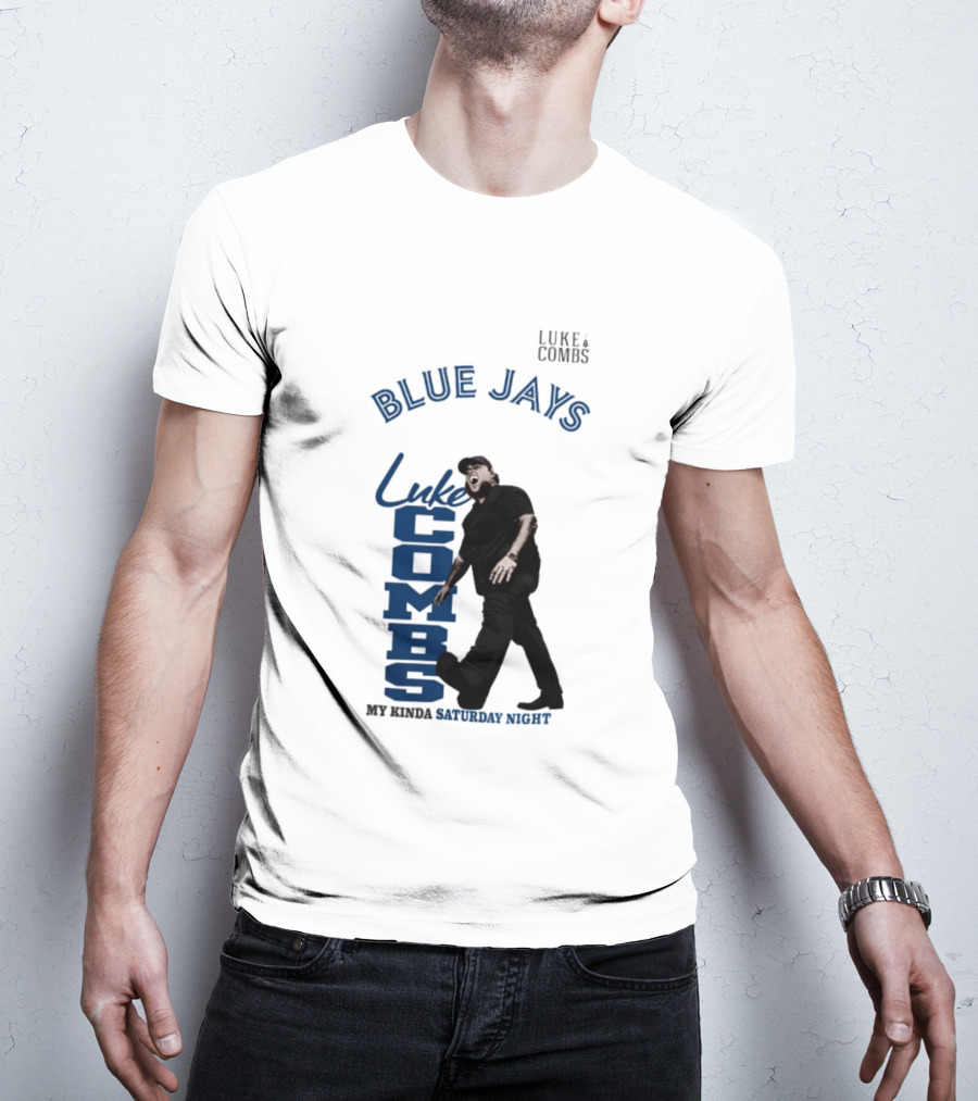 Blue Jays Luke Combs Saturday Night Toronto 2026 Tour Concert T-Shirt