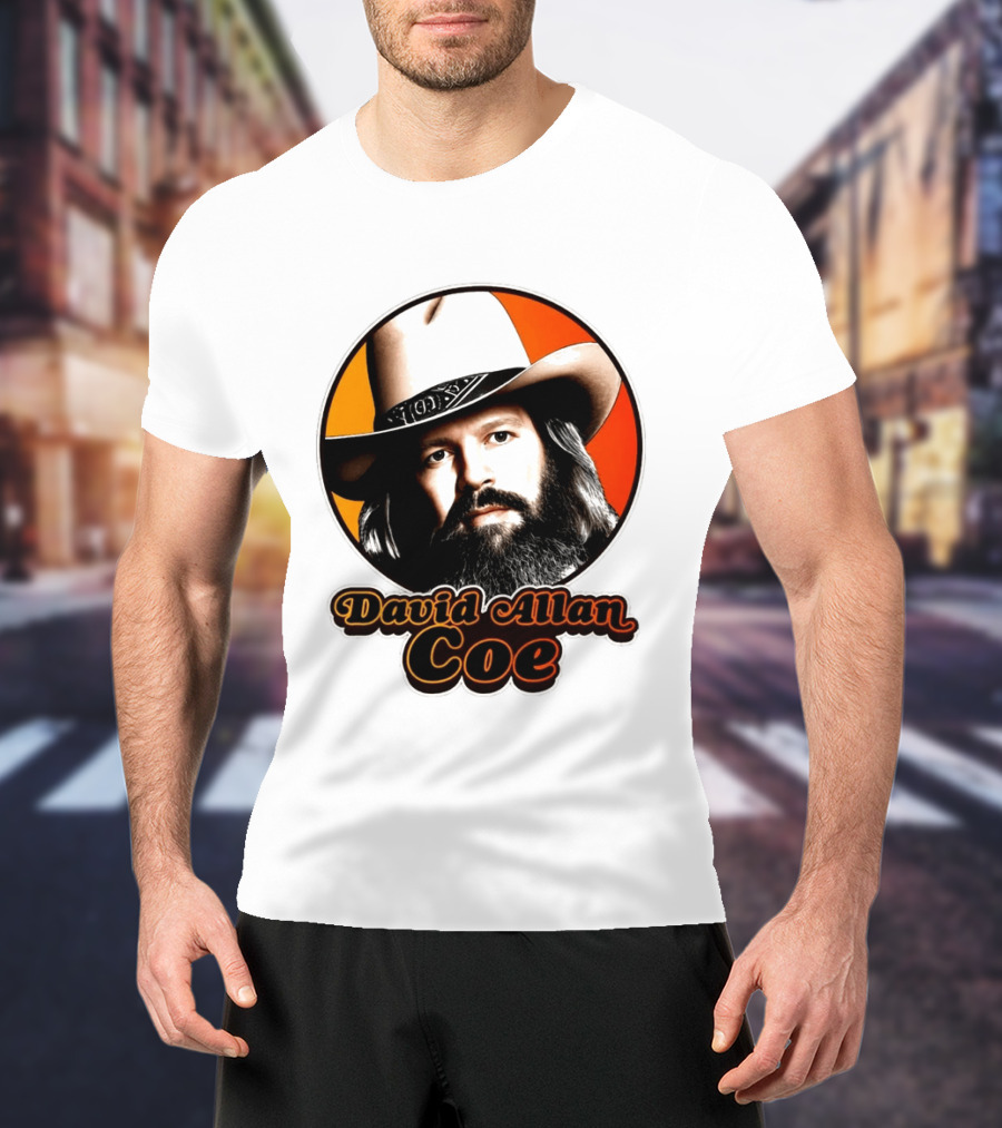 David Allan Coe Memories Legend RIP Cowboy Hat T-Shirt