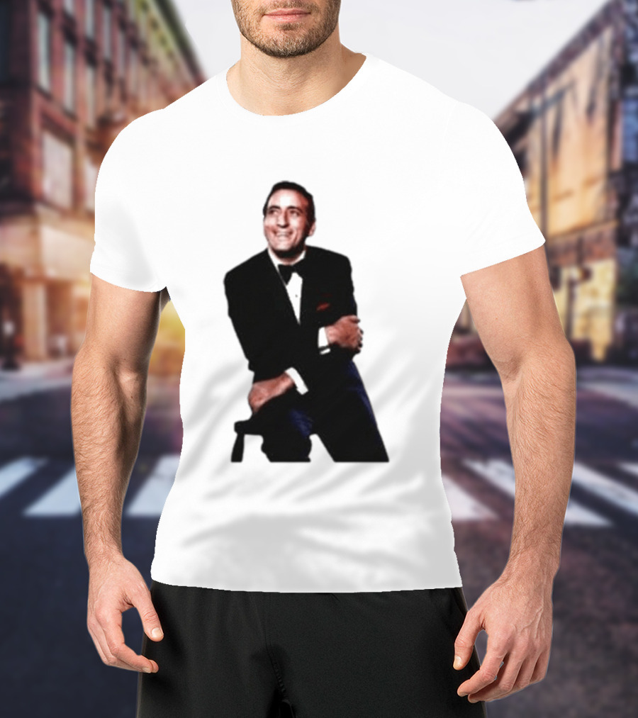 Tony Bennett The Way You Look Sitting Pose T-Shirt