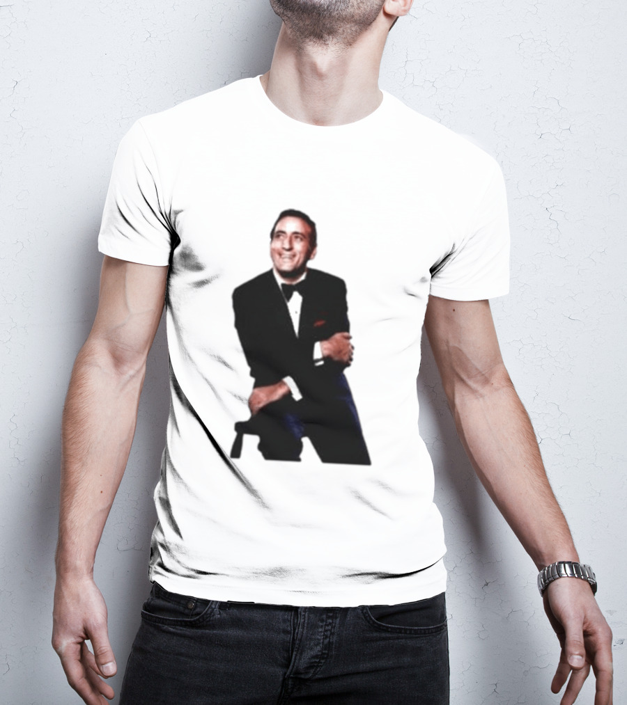 Tony Bennett The Way You Look Sitting Pose T-Shirt