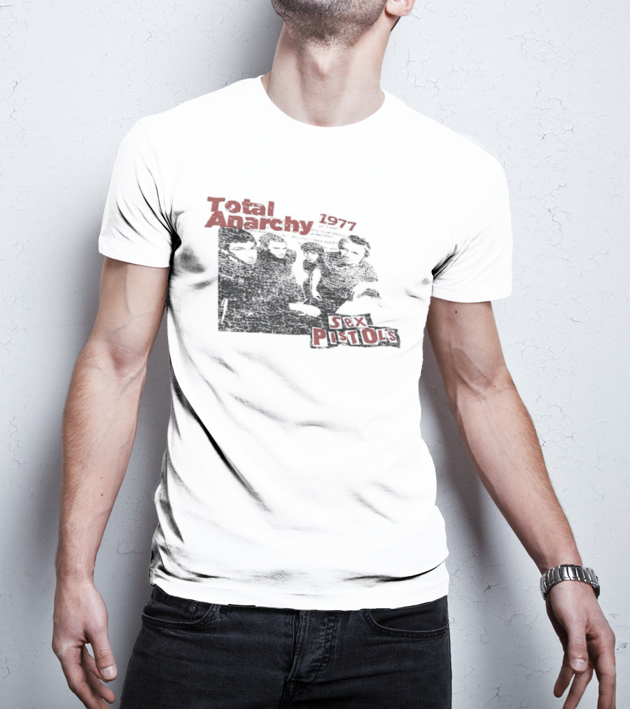 Total Anarchy 1977 Sex Pistols T-Shirt