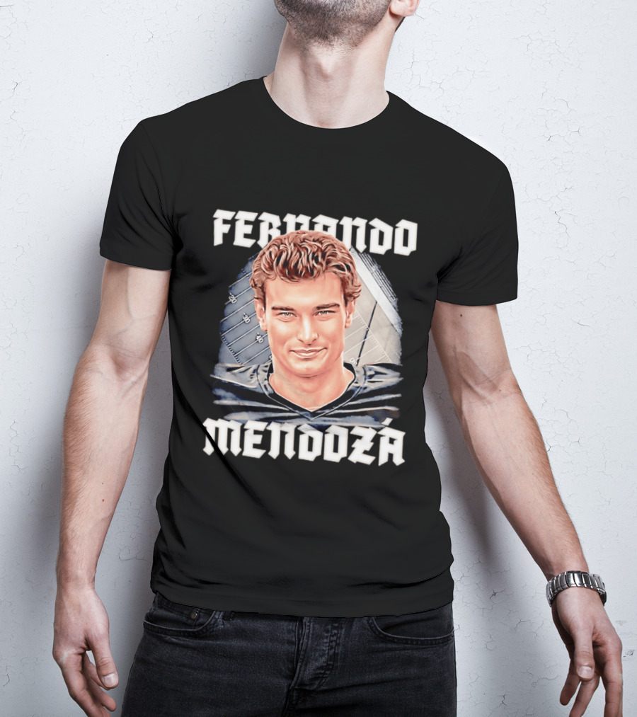 Fernando Mendoza Las Vegas Raiders Raider Nation Quarterback T-Shirt
