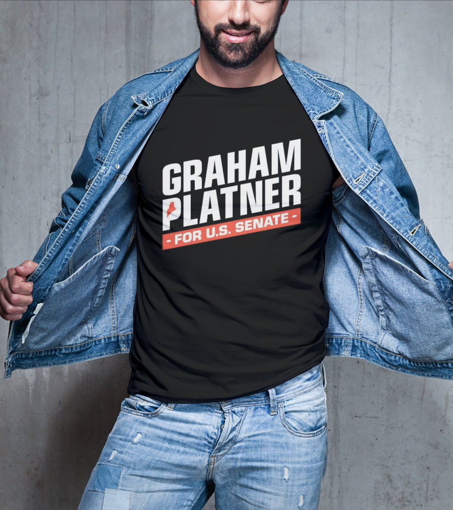 Graham Platner For U.S. Senate Campaign Political Elect T-Shirt