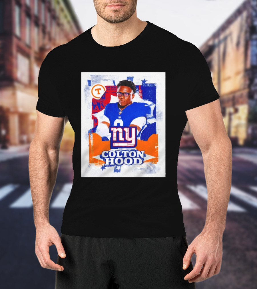 Colton Hood New York Giants 2026 Draft NY Giants Football T-Shirt