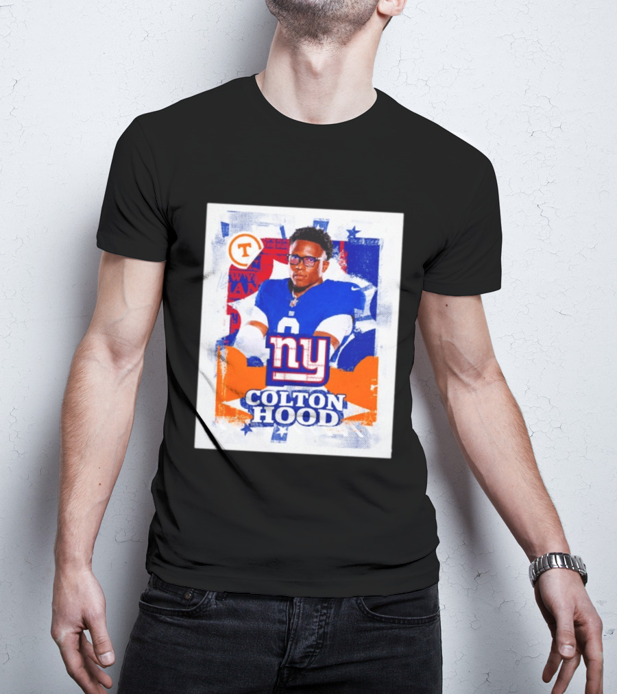 Colton Hood New York Giants 2026 Draft NY Giants Football T-Shirt