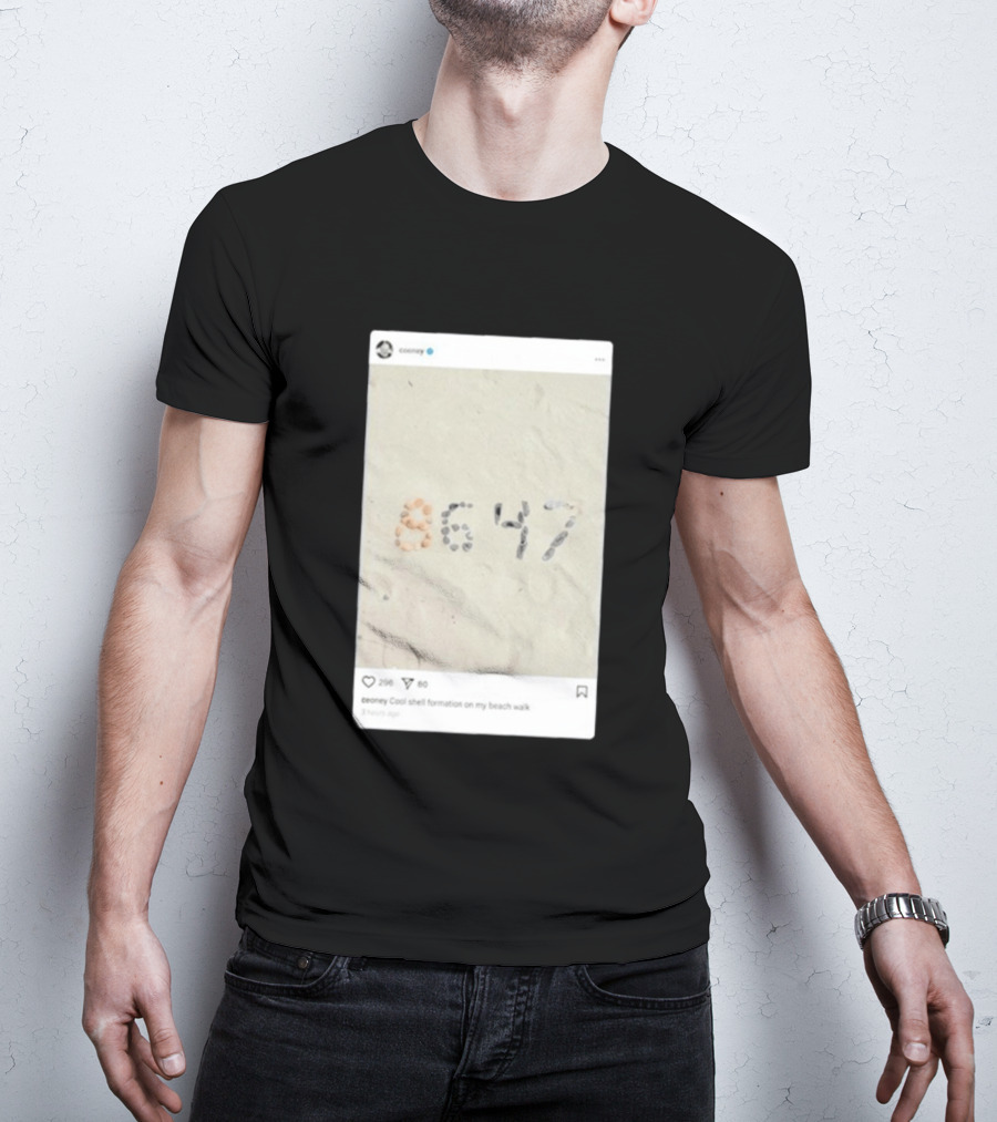 Comey Cool Shell Formation 8647 Beach Walk T-Shirt