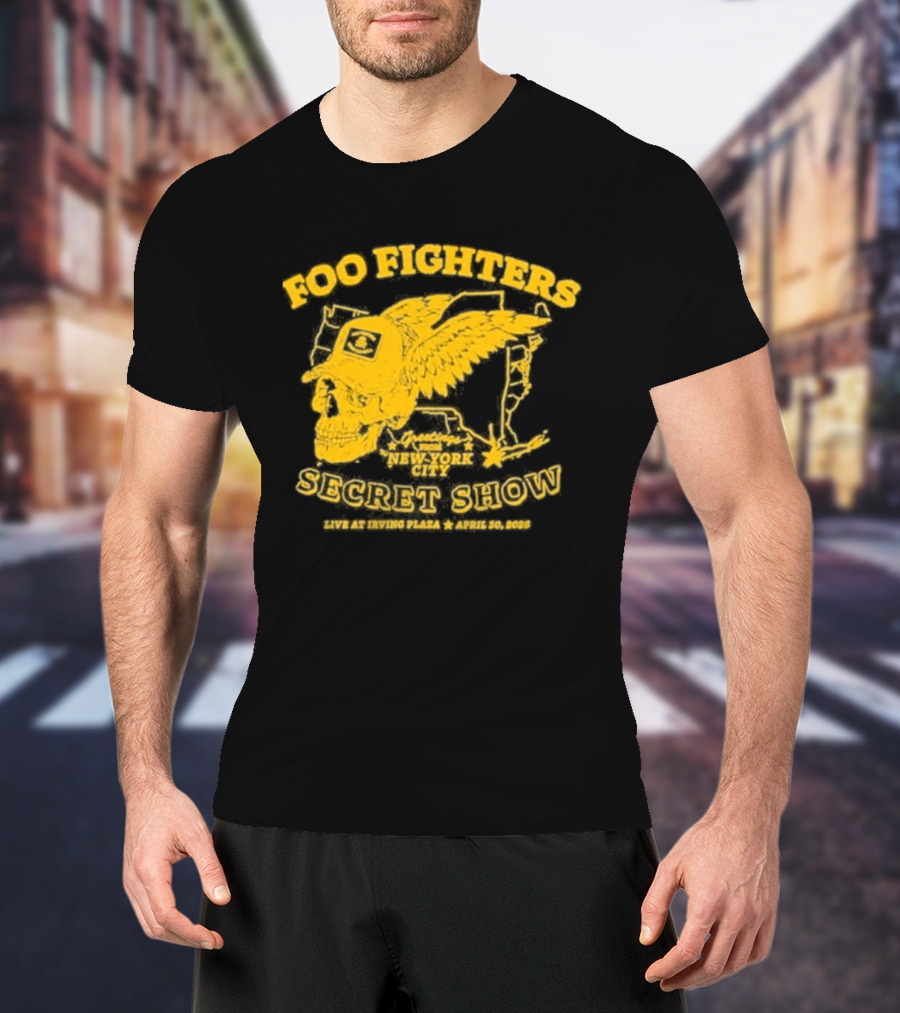 New York City Foo Fighters Secret Show Live At Irving Plaza April 30 2026 T-Shirt