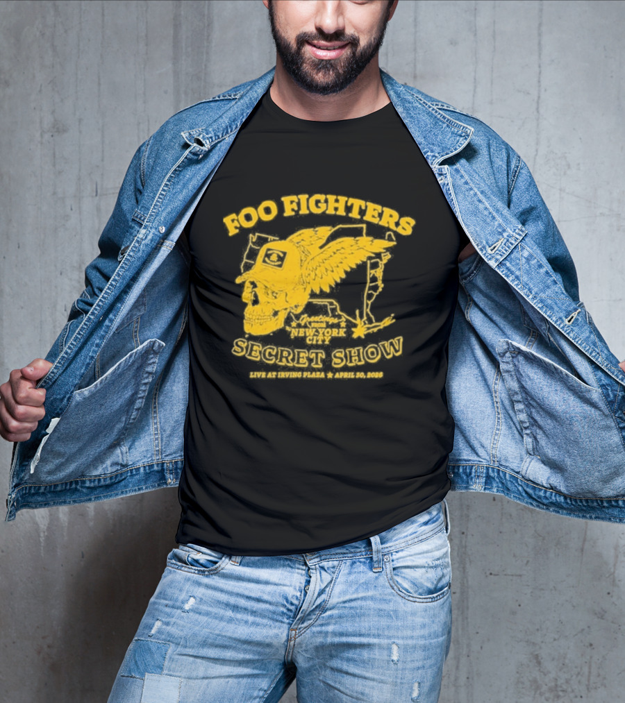 New York City Foo Fighters Secret Show Live At Irving Plaza April 30 2026 T-Shirt