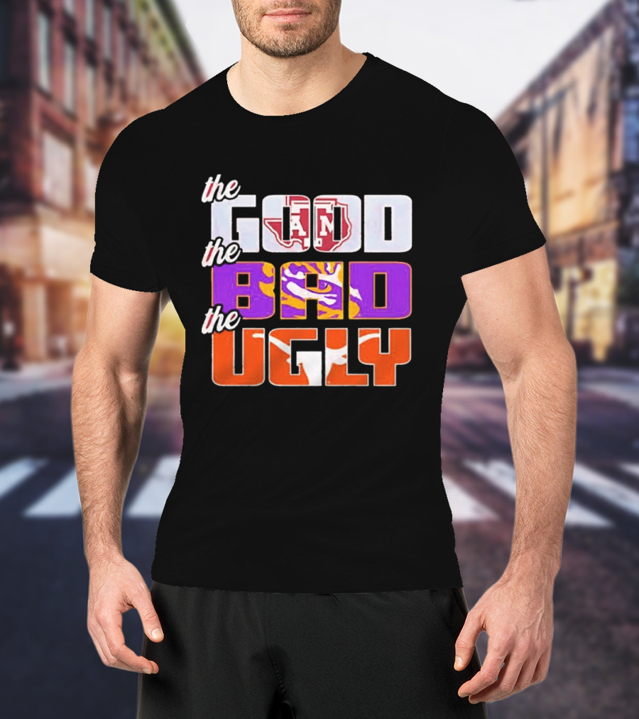 Texas A&M Aggies The Good The Bad The Ugly T-Shirt