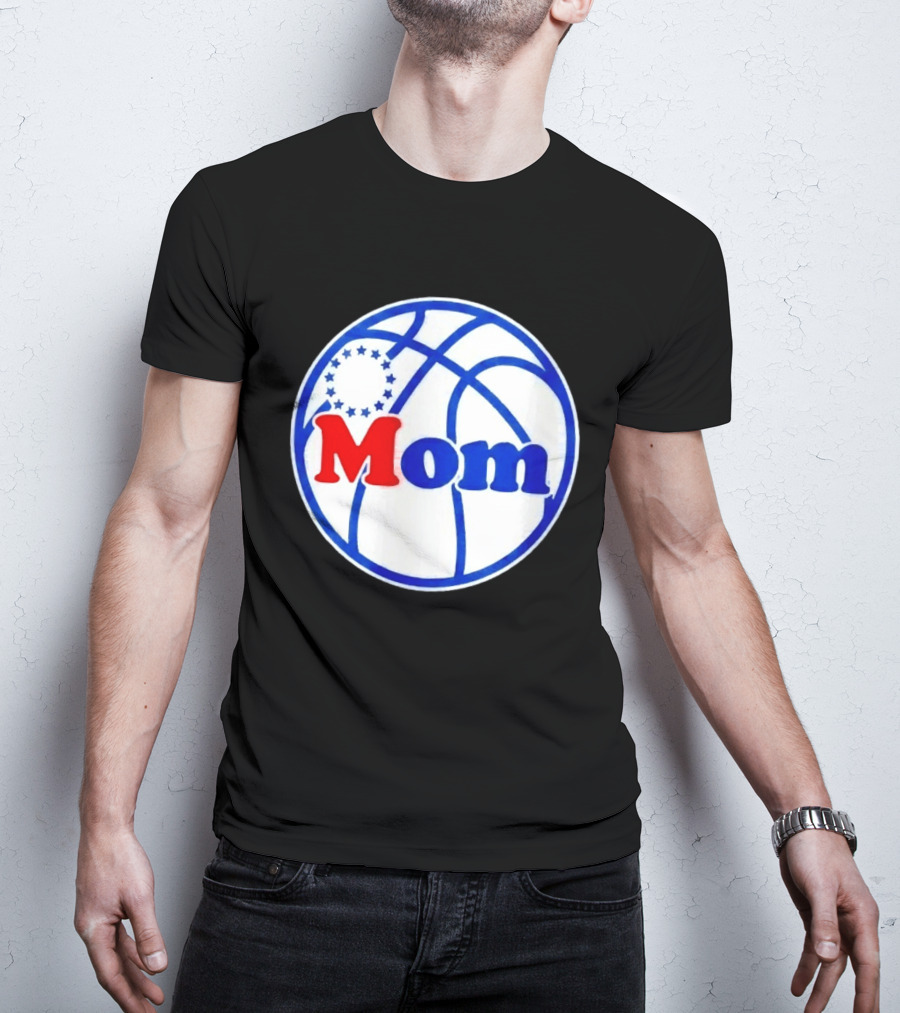Philadelphia 76ers Basketball Mom 2026 T-Shirt