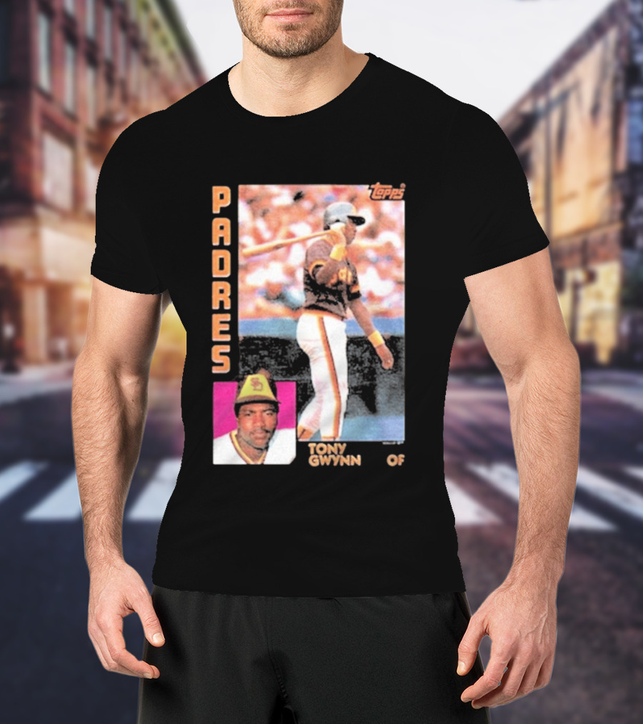 San Diego Padres Tony Gwynn 2026 Topps Baseball Card T-Shirt