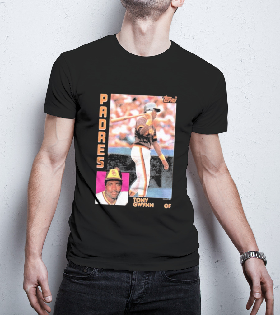 San Diego Padres Tony Gwynn 2026 Topps Baseball Card T-Shirt
