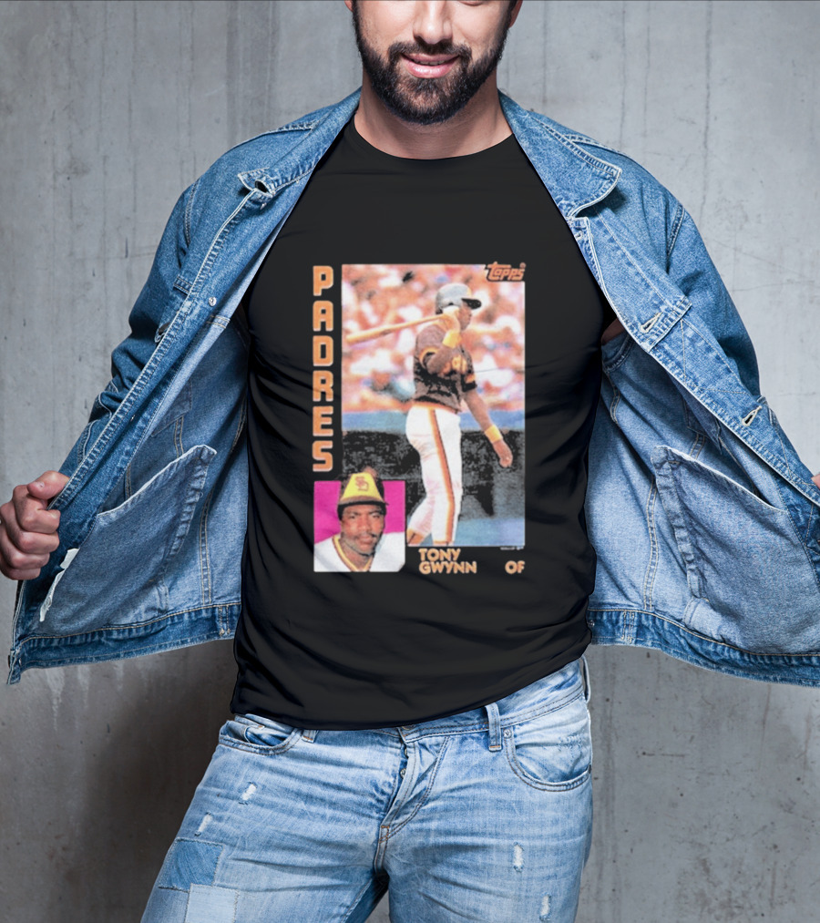 San Diego Padres Tony Gwynn 2026 Topps Baseball Card T-Shirt