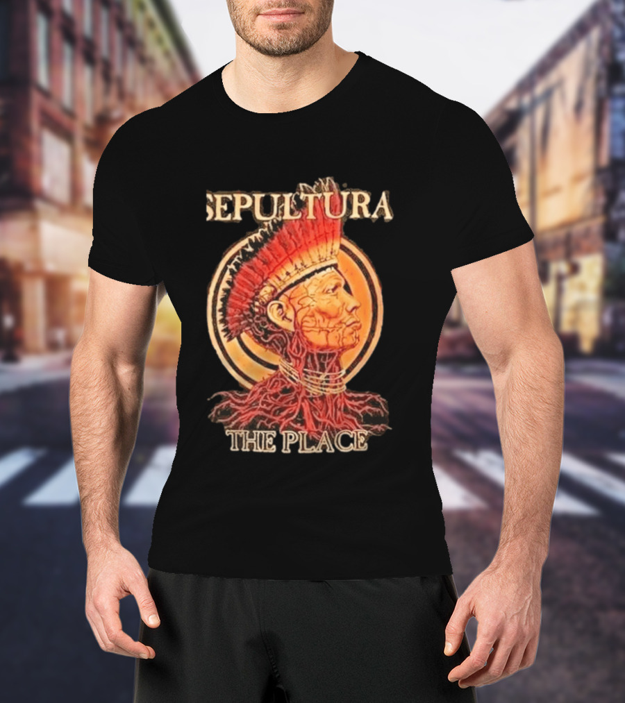 Sepultura Final North American Tour Celebrating Life Through Death 2026 Wellmont Theater Montclair NJ April 29 Roots Bloody Roots The Place T-Shirt