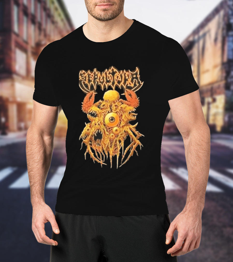 Sepultura Celebrating Life Through Death Tour 2026 Wellmont Theater Montclair NJ April 29 Monster T-Shirt