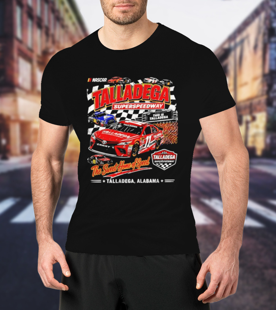 Talladega Superspeedway NASCAR The Sweet Home Of Speed Talladega Alabama Racing T-Shirt