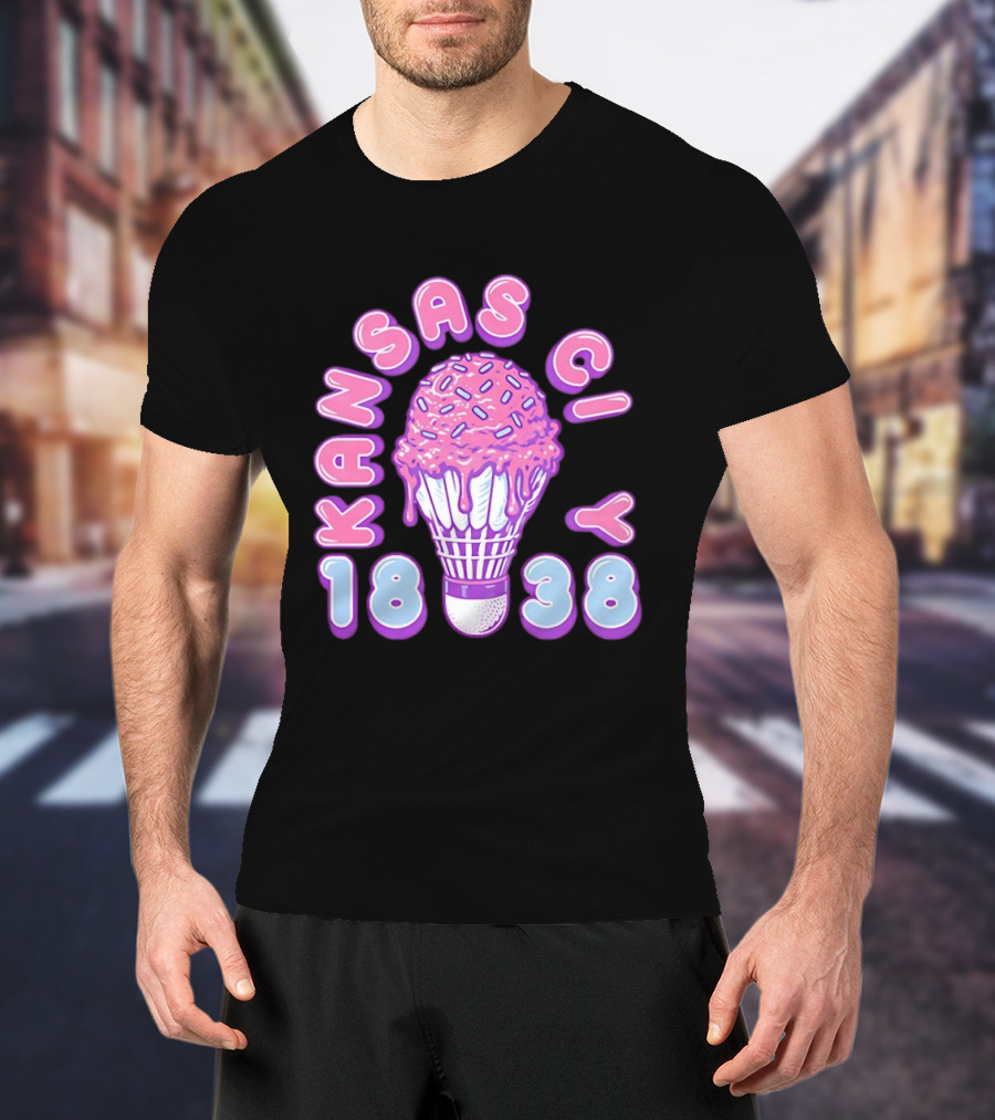 Kansas City Ice Cream 1838 Where I'm From T-Shirt