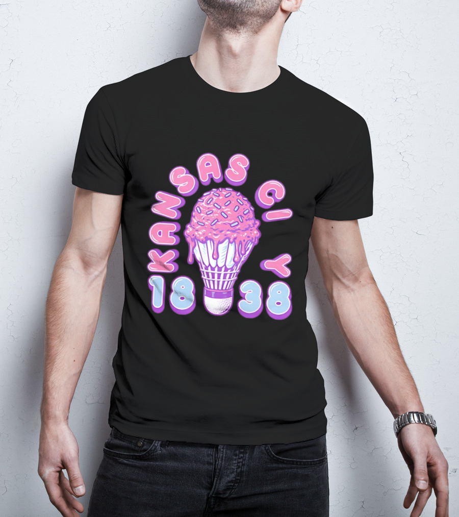 Kansas City Ice Cream 1838 Where I'm From T-Shirt
