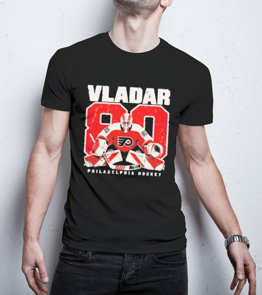Vladar 80 Philadelphia Hockey T-Shirt