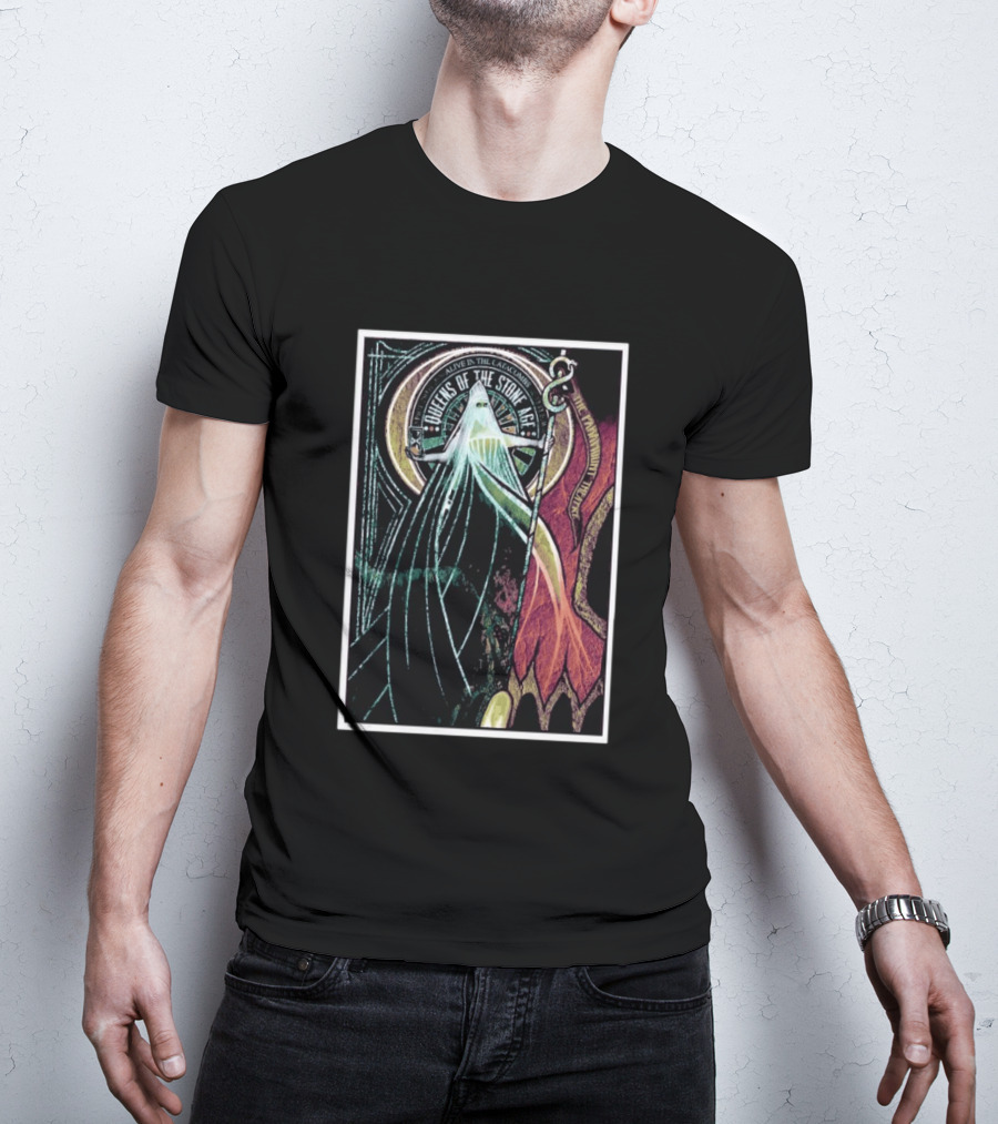 Queens Of The Stone Age Alive In The Catacombs Tour Seattle April 29 2026 T-Shirt