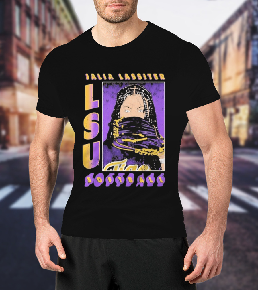 Jalia Lassiter LSU Softball Tigers Fan T-Shirt