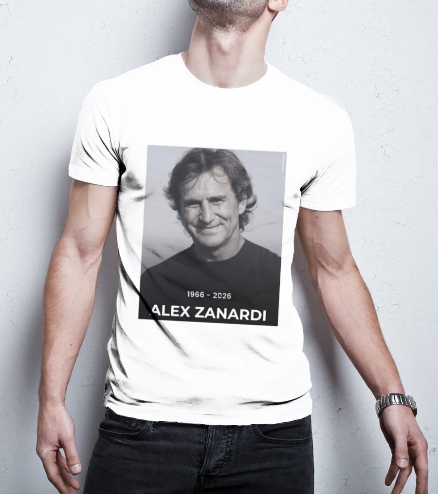 1966 2026 Alex Zanardi Con Profondo Dolore La Famiglia Comunica La Scomparsa Di Alessandro Zanardi T-Shirt