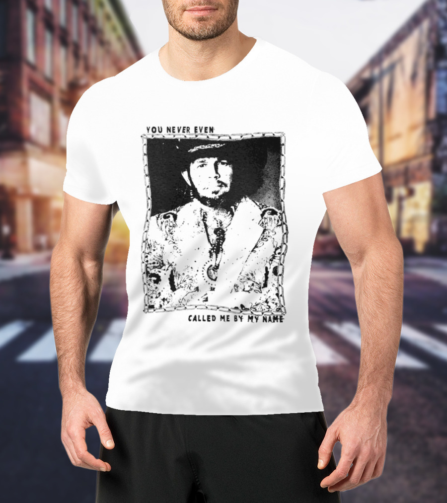 David Allan Coe You Never Even Called Me By My Name Te.. Called Me By My Name T-Shirt