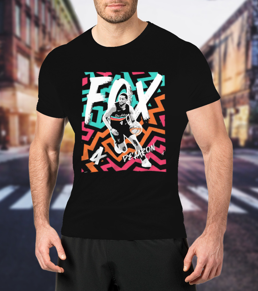 San Antonio Spurs Keldon Johnson Fox 4 De'aaron 2026 T-Shirt