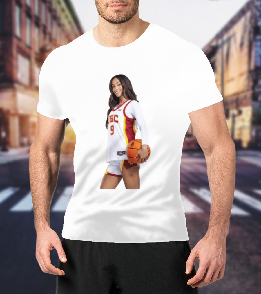 Jazzy Female Newcomer Of The Year USC Basketball T-Shirt