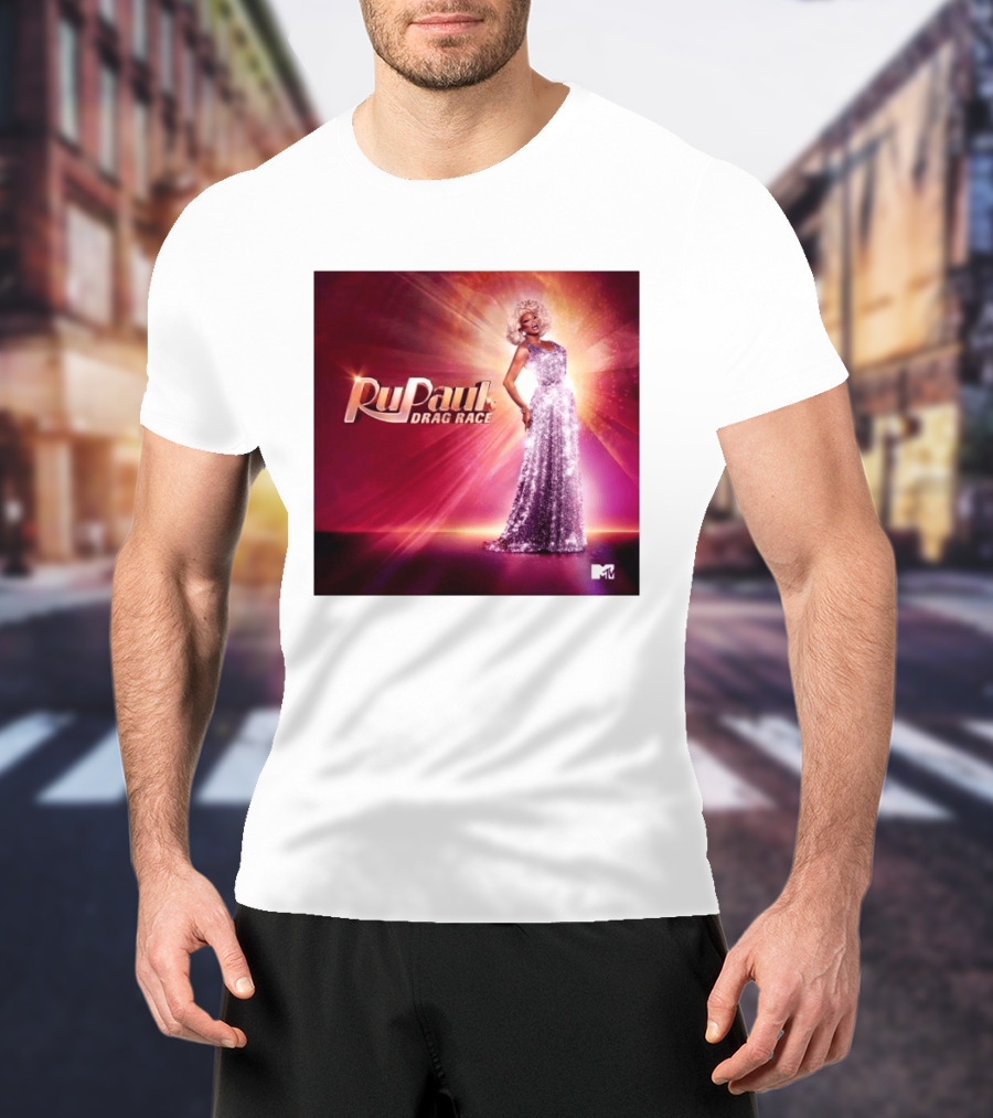 RuPaul's Drag Race Season 18 2026 MTV Bright Lights Glamor And Elegance T-Shirt