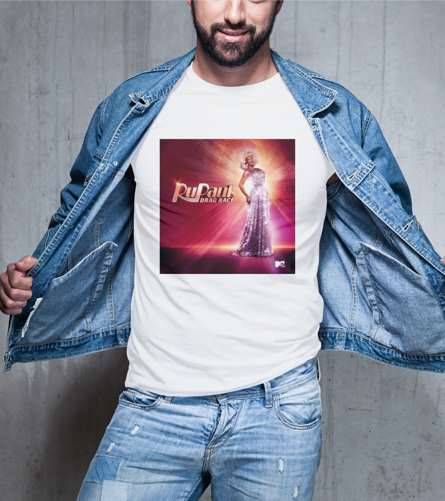 RuPaul's Drag Race Season 18 2026 MTV Bright Lights Glamor And Elegance T-Shirt