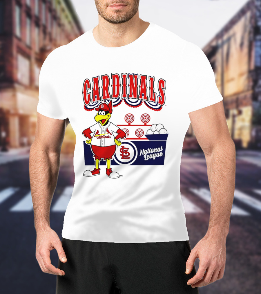 St. Louis Cardinals National League Mascot 2026 T-Shirt