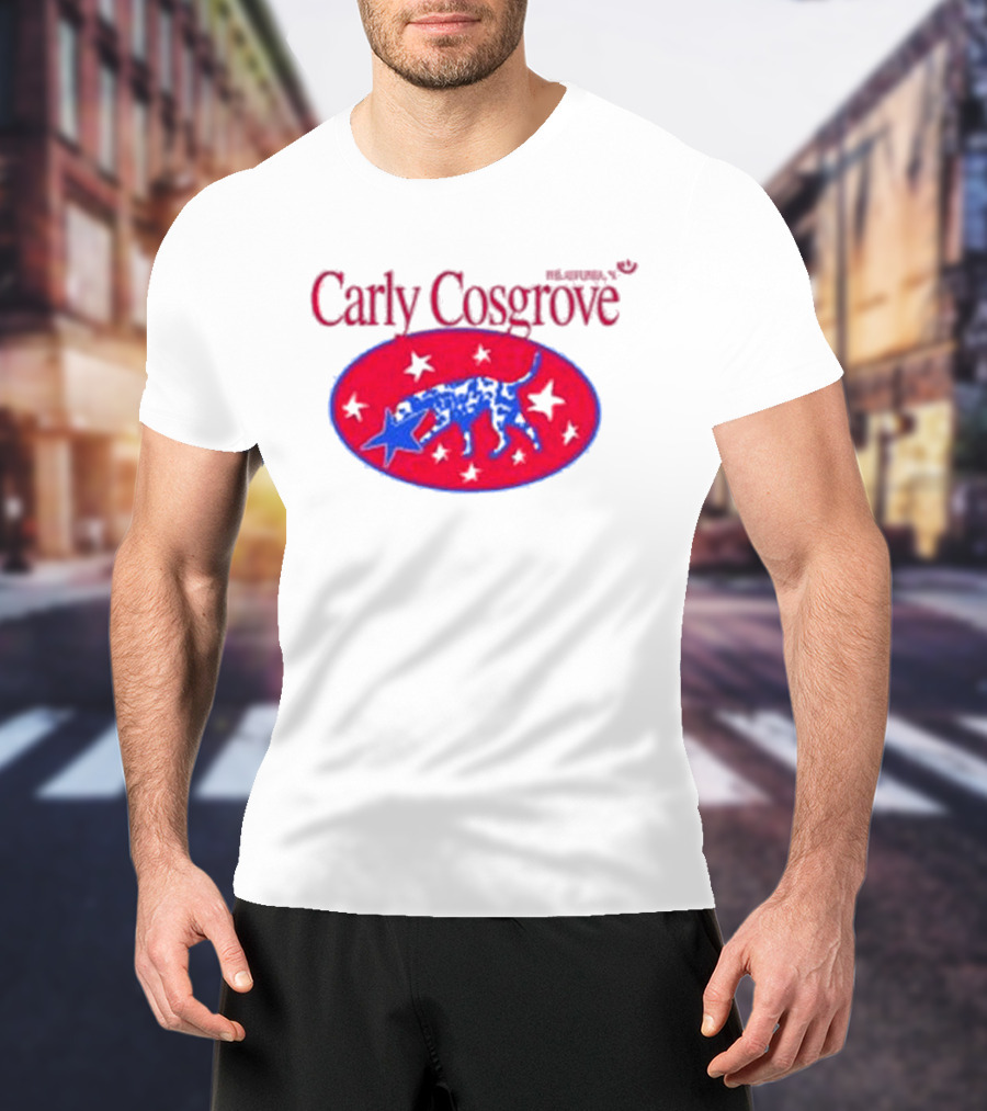 Carly Cosgrove Dog Oval Star T-Shirt