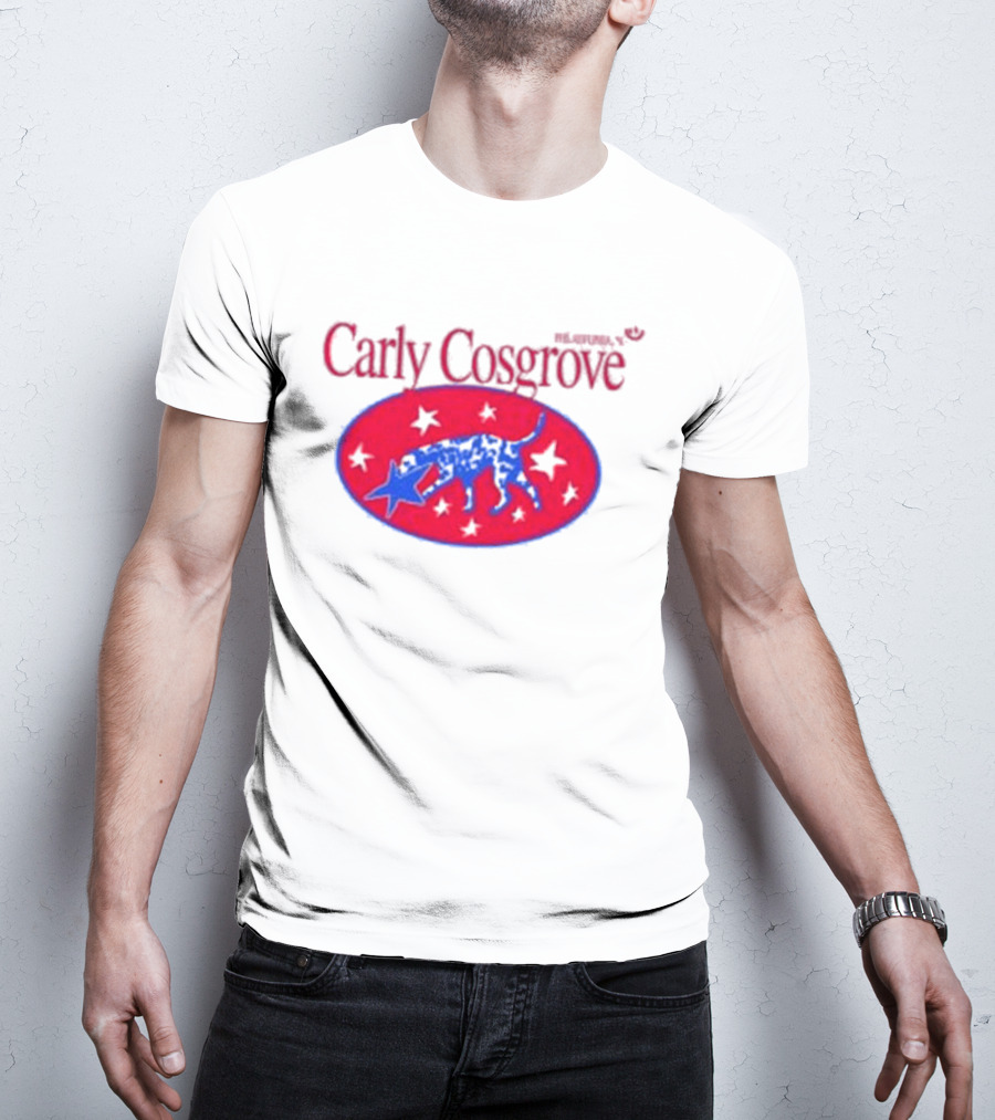 Carly Cosgrove Dog Oval Star T-Shirt