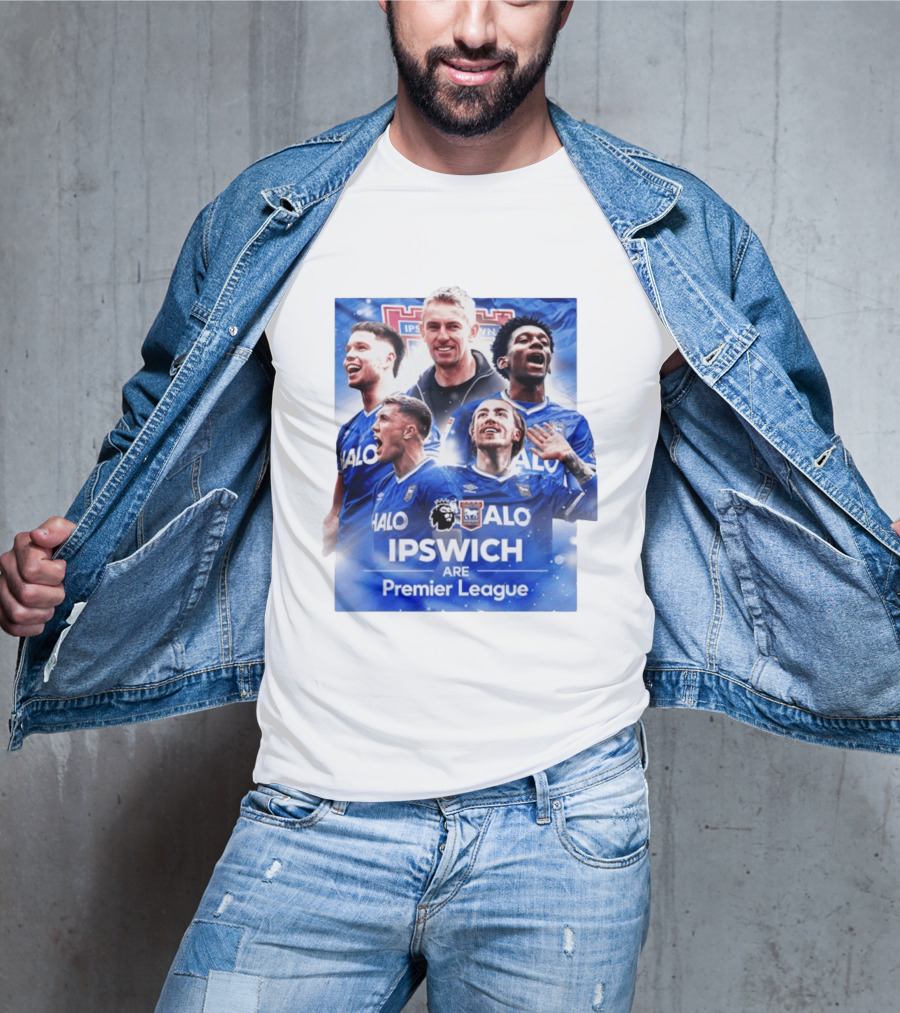 Ipswich Are Premier League HALO Ipswich Town FC T-Shirt