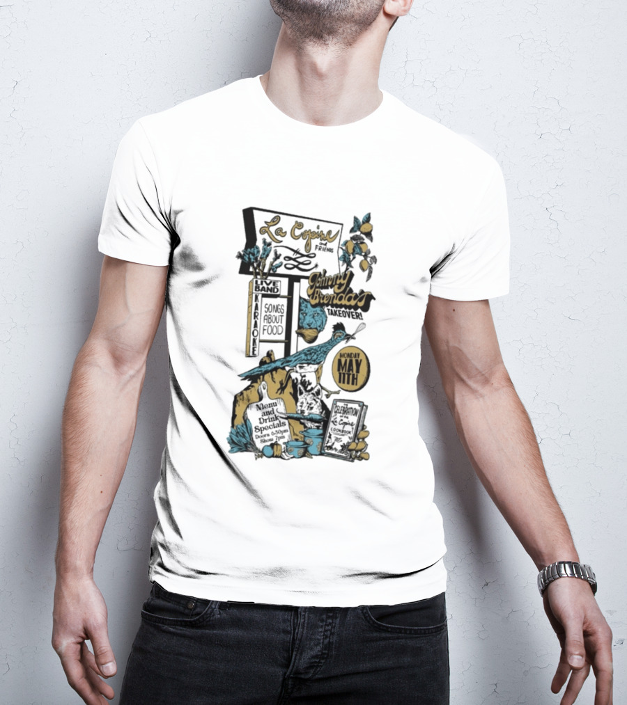 La Copine Voices Songs About Food Johnny Brenda's May 11 2026 T-Shirt