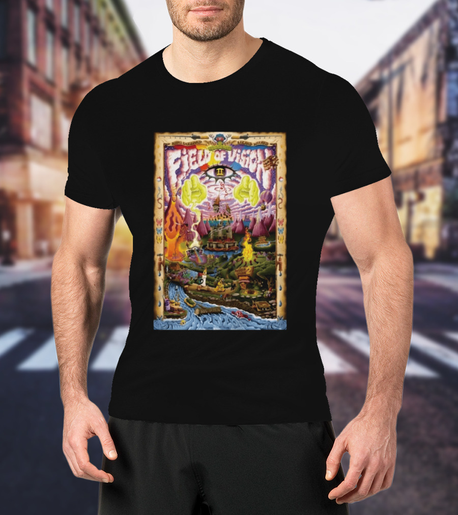 King Gizzard And The Lizard Wizard Field Of Vision II Buena Vista CO August 16 2026 T-Shirt