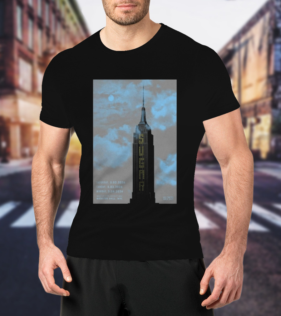 SUGAR Empire State Building Webster Hall NYC May 2 4 2026 T-Shirt